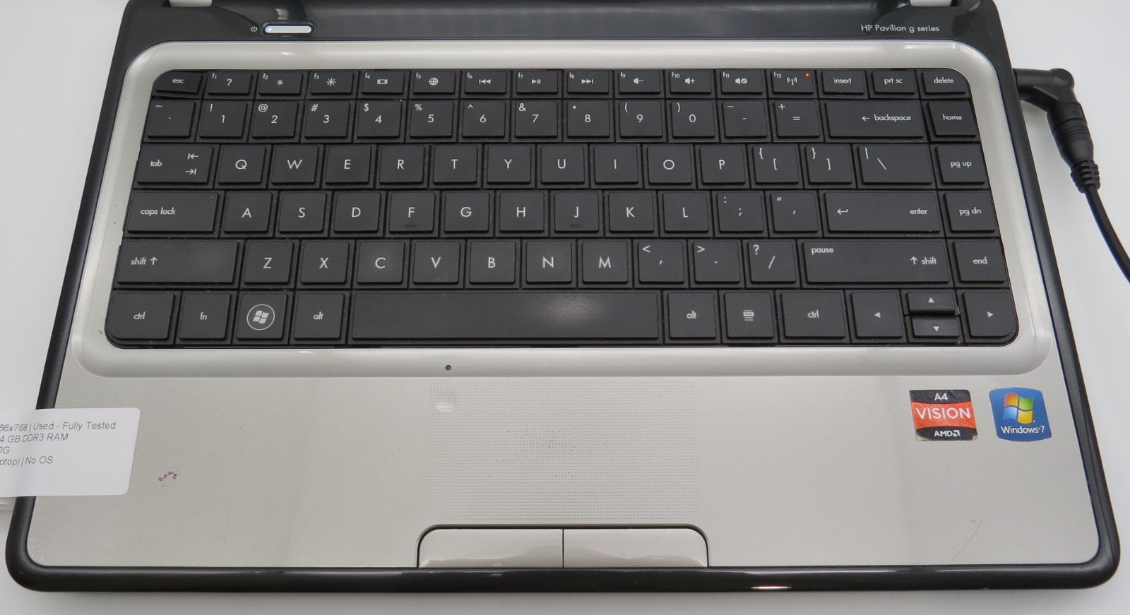 HP Pavilion G4-14″-AMD A4-3300M@1.9GHz-4GB DDR3 RAM-240GB 2.5 SSD-NO OS *READ*