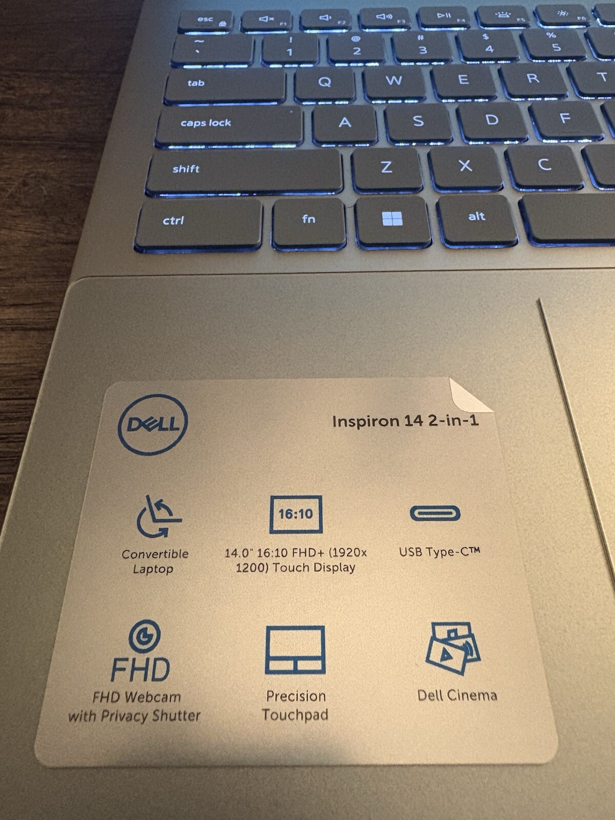 Dell Inspiron 14 7425 2-in-1 Touchscreen Laptop