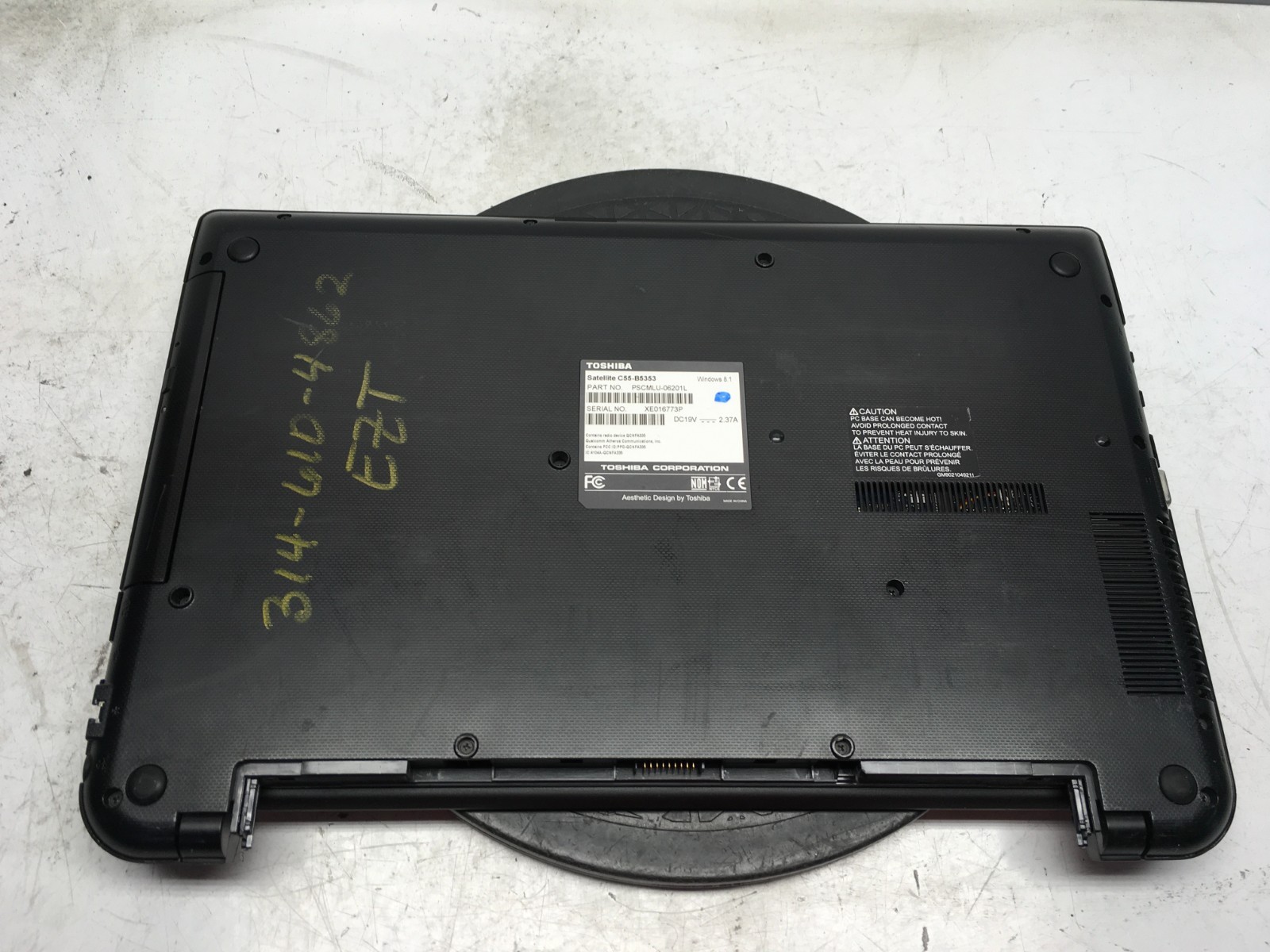 Toshiba Satellite C55-B5353 Intel Pentium N3530 2.16GHz 4 GB NO HDD