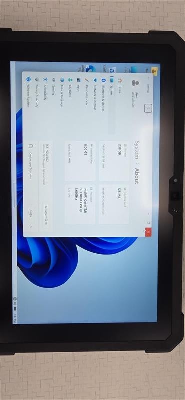 Dell Latitude 7212 Rugged Extreme – 11.6″ i5-7300u 8GB, 256GB, Windows 11 Pro