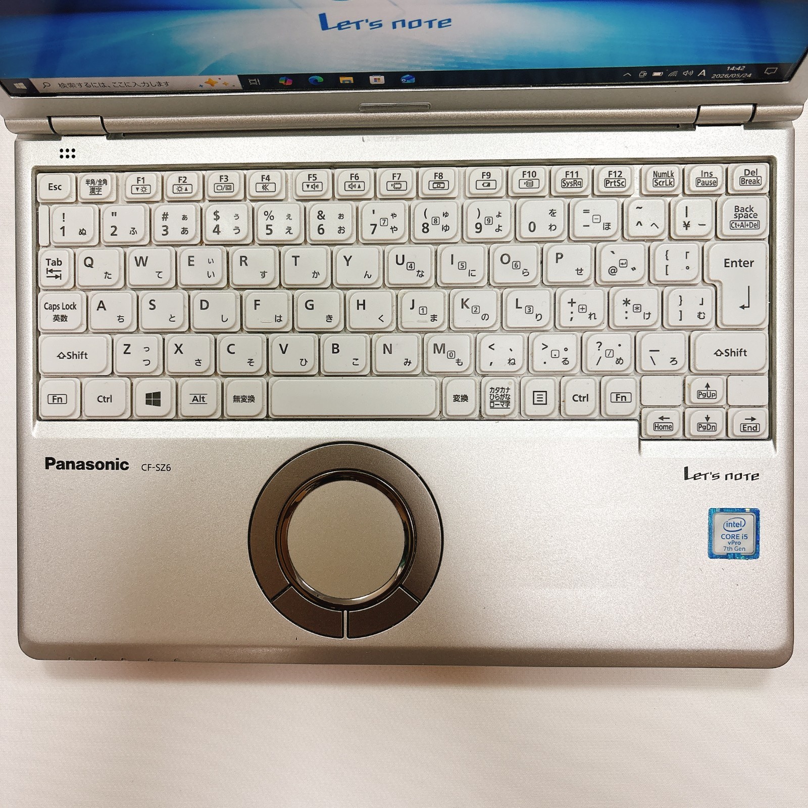 Panasonic Let’s note CF-SZ6 Core i7-7500U 16GB RAM 512GB SSD With AC adapter_728