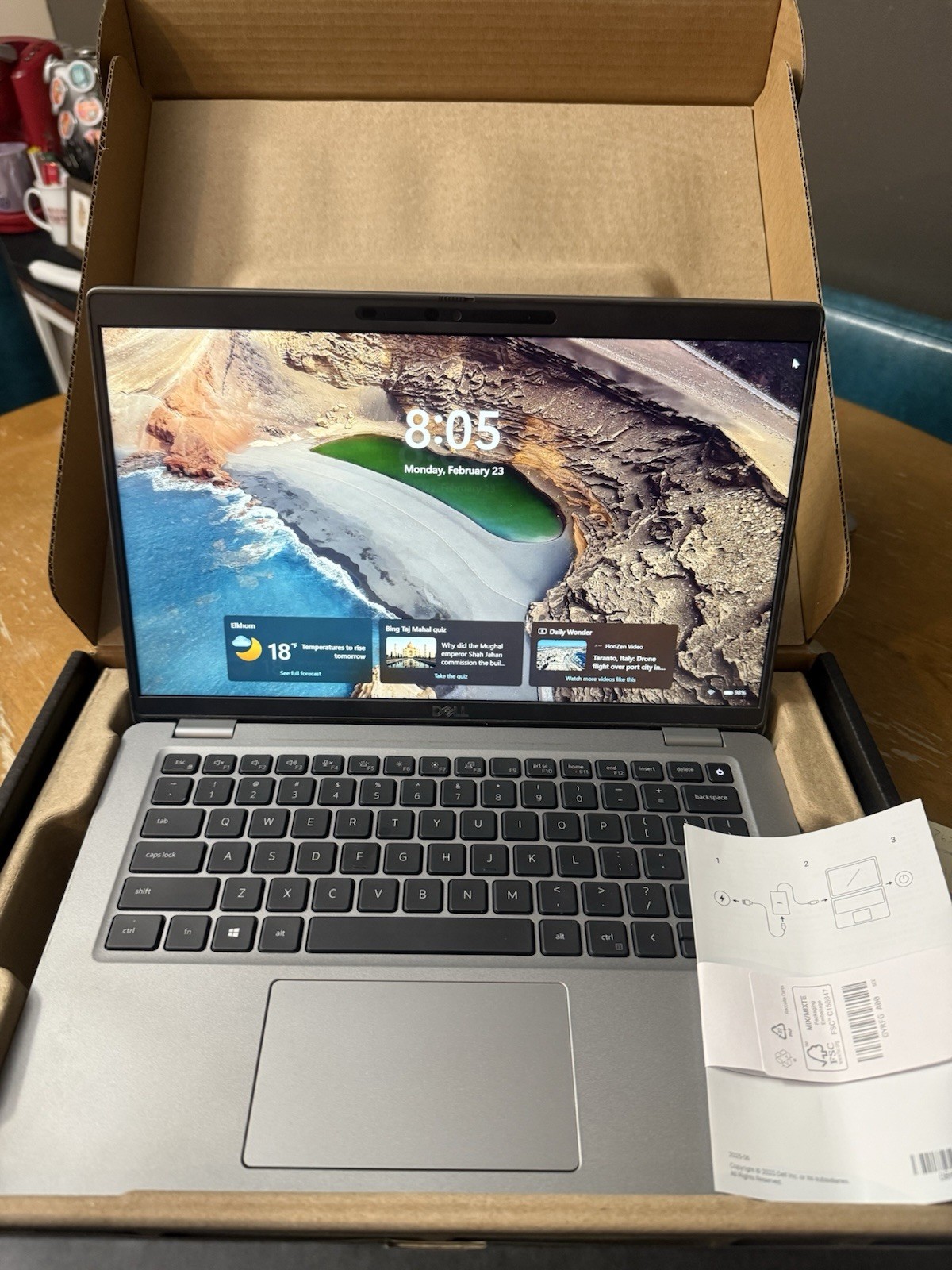 Dell Latitude 5421 Laptop Intel Core i7-11850H 16GB RAM 512GB SSD 14.0″ FHD W11P