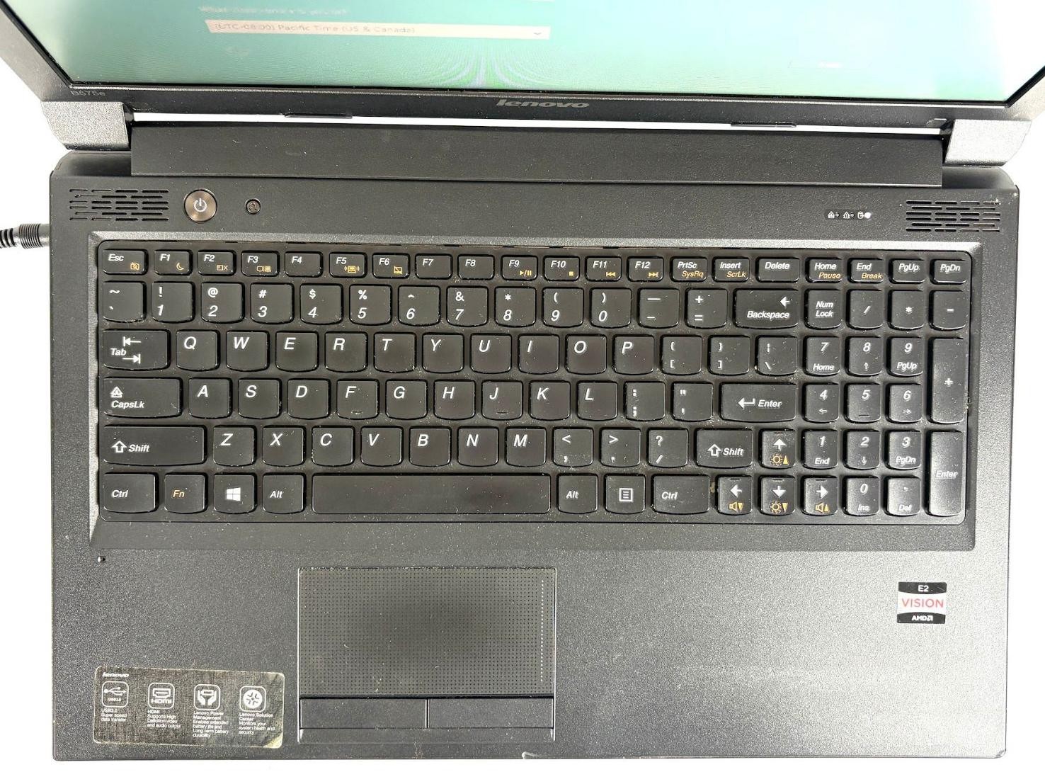 Lenovo B575e 15.6″ HD 1.7GHz AMD E2-1080 4GB RAM 320GB HDD Windows 10 Pro