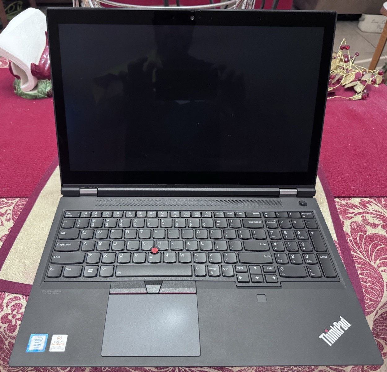 Lenovo ThinkPad P15 Gen 1 Xeon W-10855 RTX 5000 4K OLED Touch 32GB MEM 512GB SSD