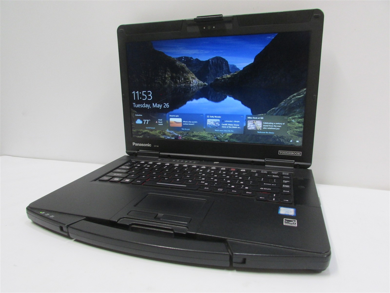Panasonic Toughbook CF-54 MK3 i5-7300U 2.6GHz 8GB 500GB HDD 14″ W10P BIOS LK/DMG