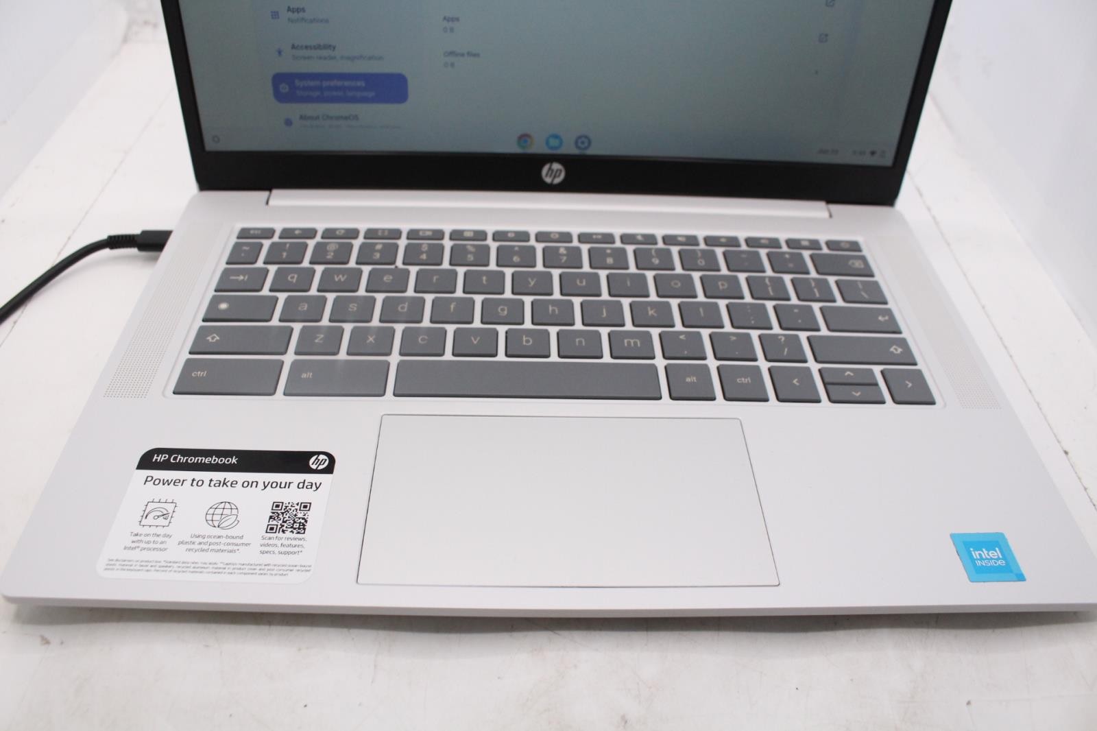 HP Chromebook 14a-nf0131wm 14in N200 4GB 128GB ChromeOS Laptop