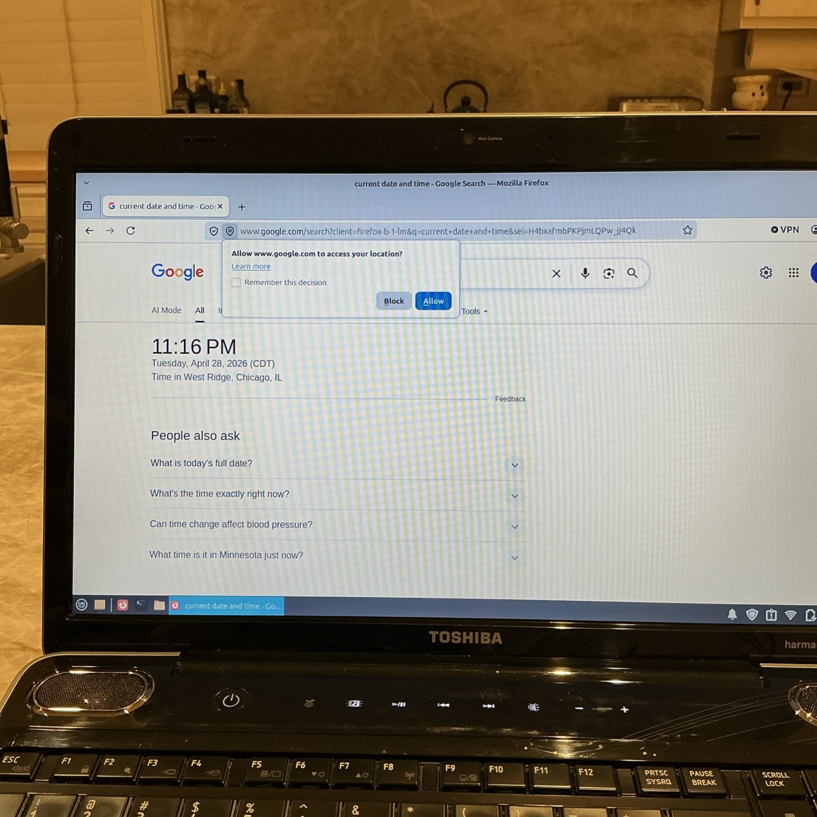 TOSHIBA SATELLITE A505-S6005 i3 M330 16″ screen 8G RAM 500G HDD tested working