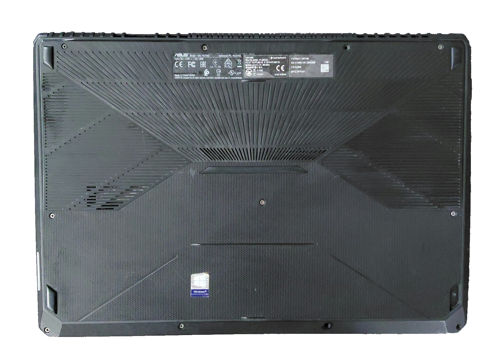 USED – ASUS TUF FX705DT 17.3″ 32GB RAM 1TB SSD Gaming Laptop – AC INCLUDED