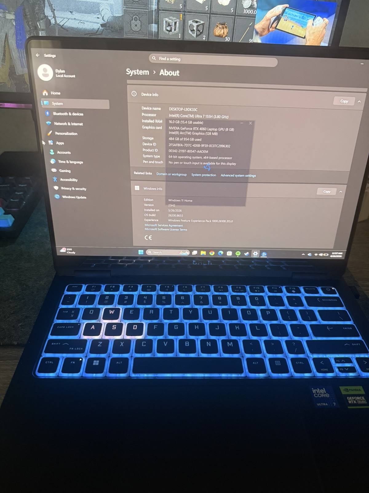 HP OMEN – Transcend 14″ 120Hz 3K OLED Gaming Laptop – Intel Core Ultra 7-155H…