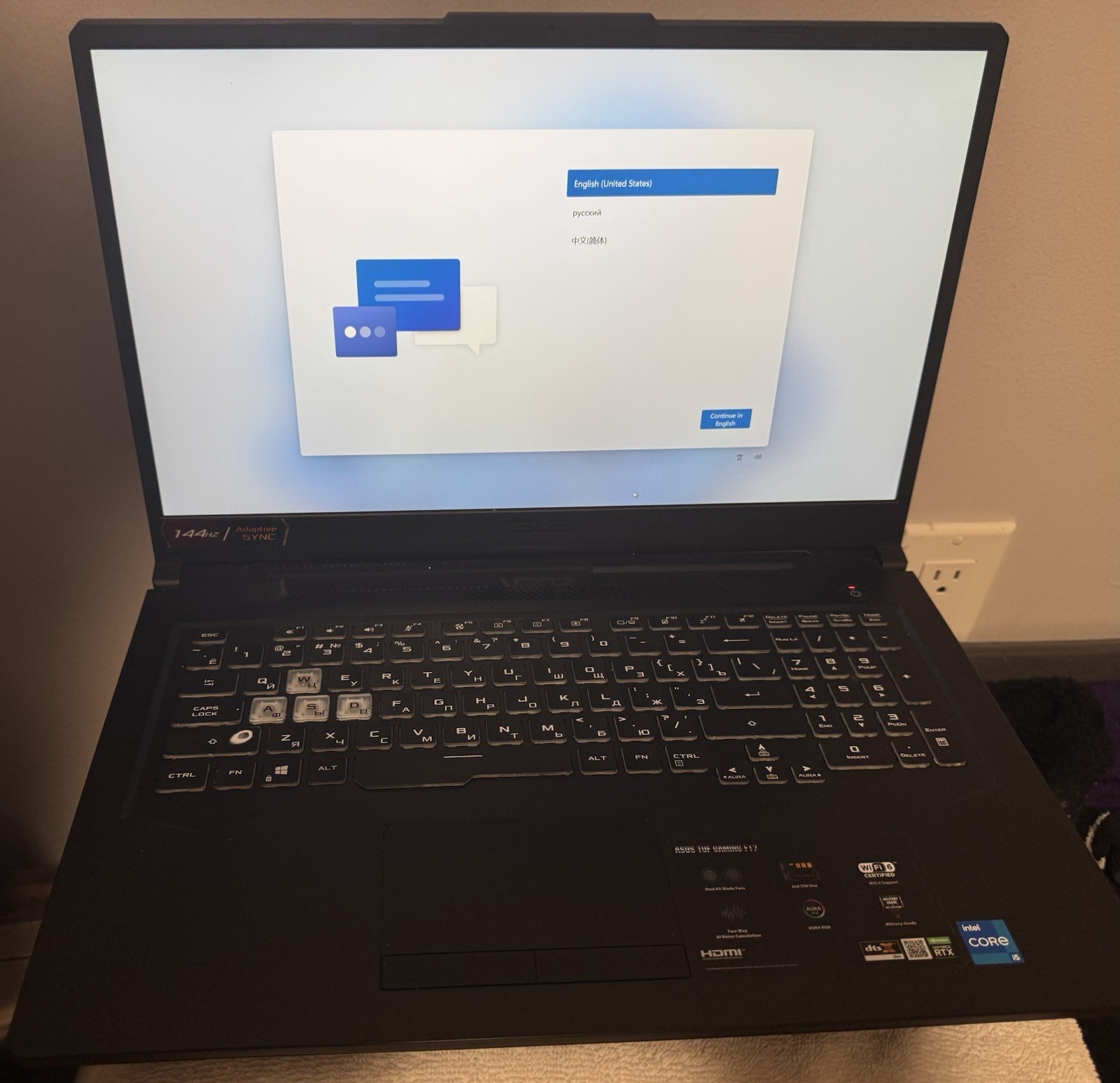 ASUS TUF F17 17.3