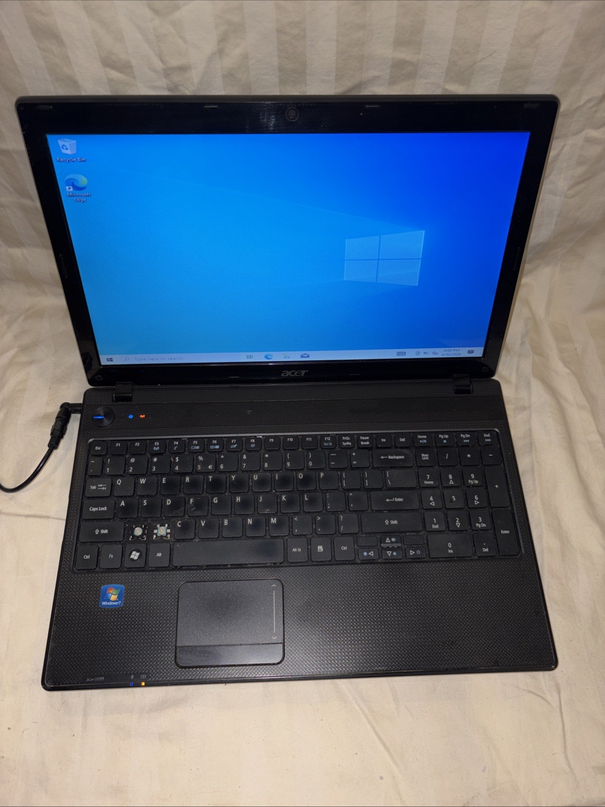 Acer Aspire 5552-3691 AMD Athlon II P340 2.2GHz 4GB RAM 250GB HDD