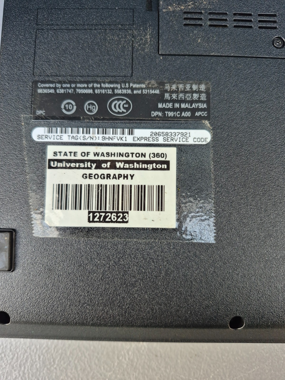 Dell Latitude E5400 14″ Laptop Intel Core 2 Duo T991C A00 2.00GHz 2GB RAM NO HDD