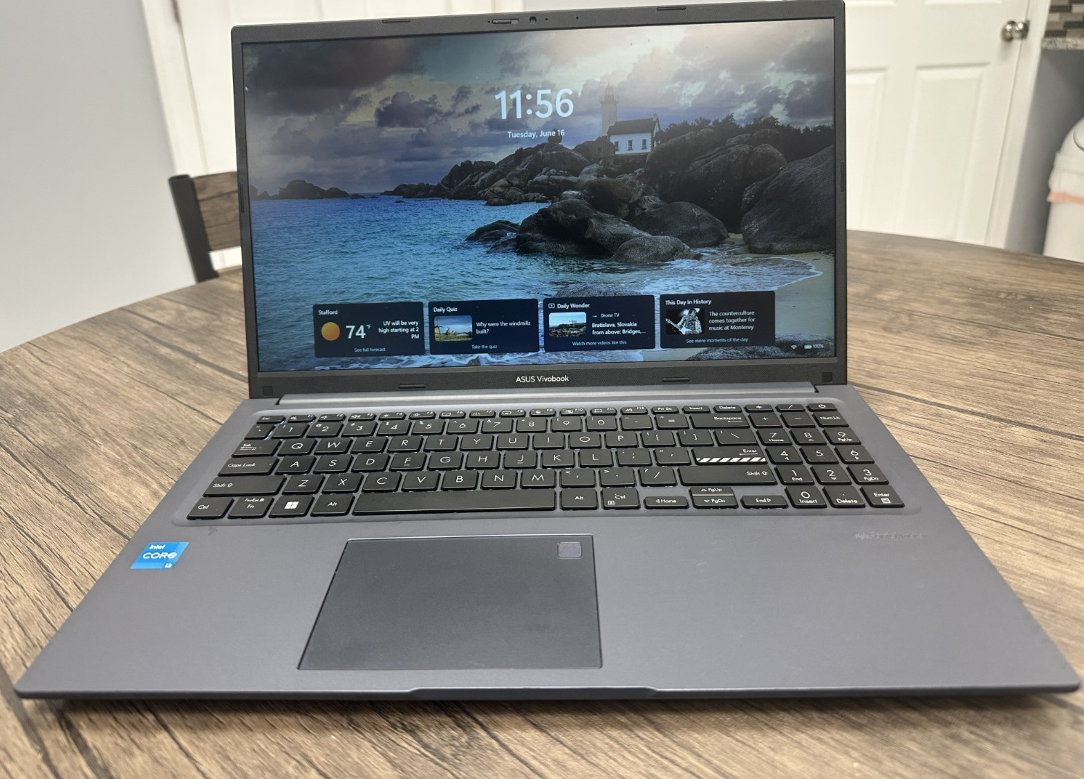 Asus VivoBook F1502ZA i3-1220P 1.50Ghz 12GB RAM 256GB NVMe Laptop Win 11