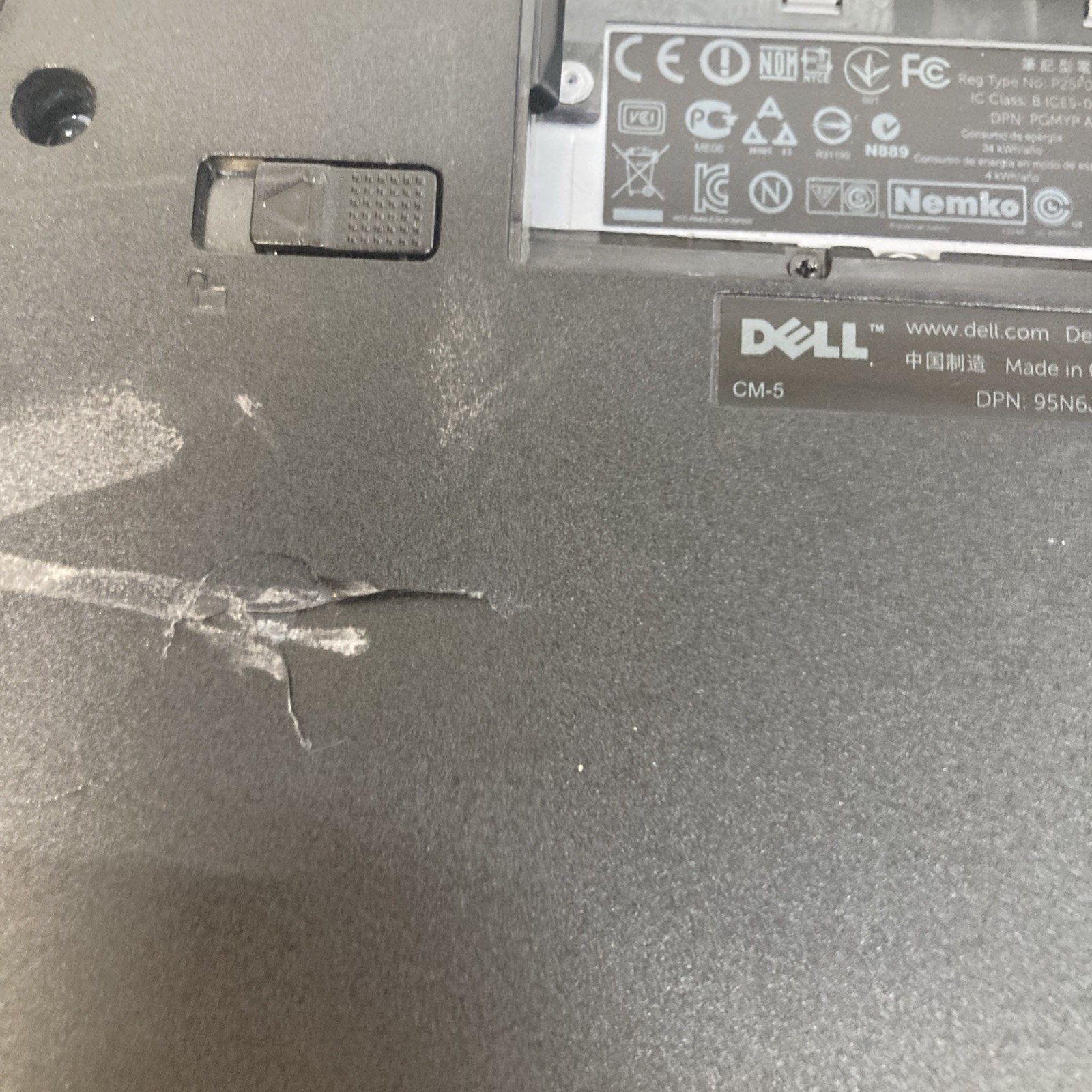 Dell Inspiron 5520 Intel Core i5- 3210M 2.50GHz 4GB RAM no HDD Boot to BIOS
