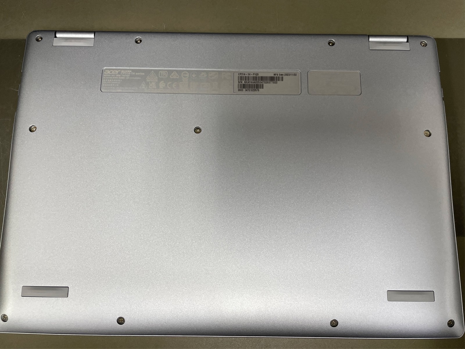 Acer Chromebook Spin 314 Convertible Laptop | Intel Pentium Silver N6000 | 14 H