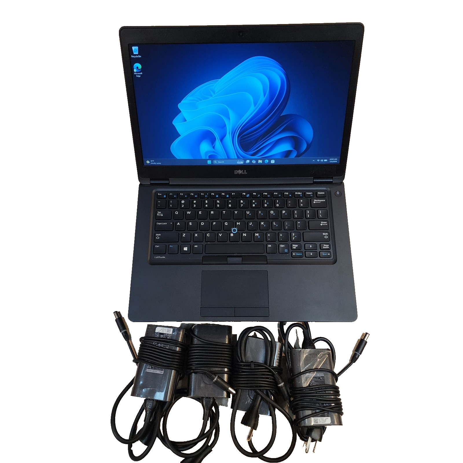 4x Lot Dell Latitude 5480 14” Core i5-7300U 8GB RAM 128GB SSD Win 11 Pro Laptop