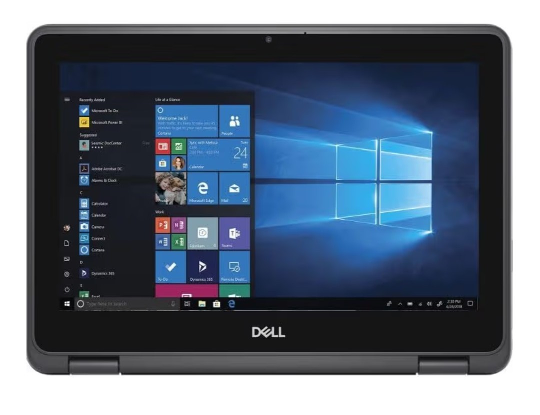 Dell Latitude 3190 2-in-1 Touchscreen Laptop 11.6″ Windows 10 4GB RAM 128GB SSD