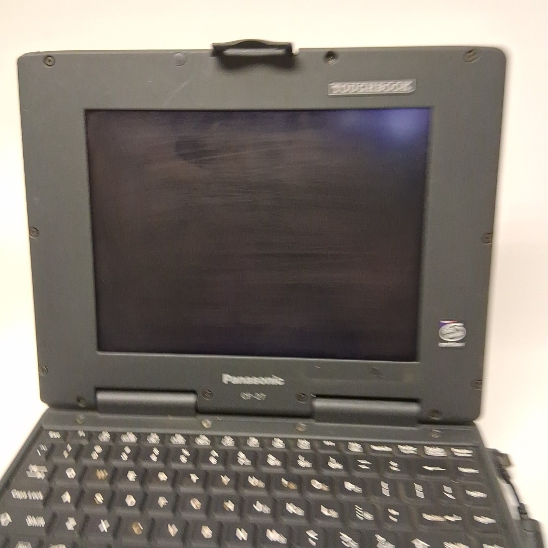 Vintage Panasonic Toughbook CF-27 Laptop PII 300MHz 128MB 10GB Win98-SE ***AS-IS