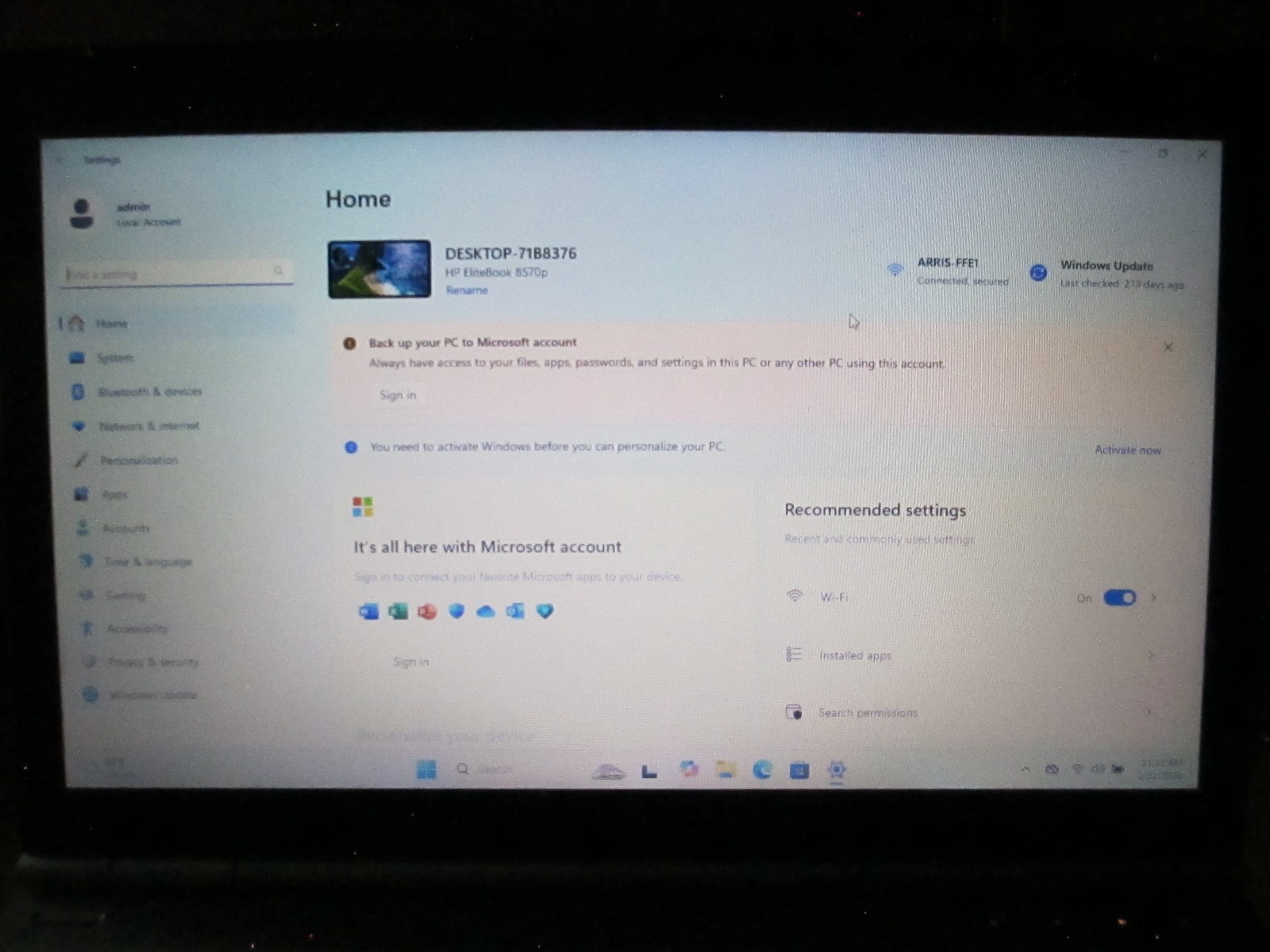 HP Elitebook 8570p i7 Quad Core/16GB/480GB SSD/Win 11 Pro(Activated) WORKS GREAT