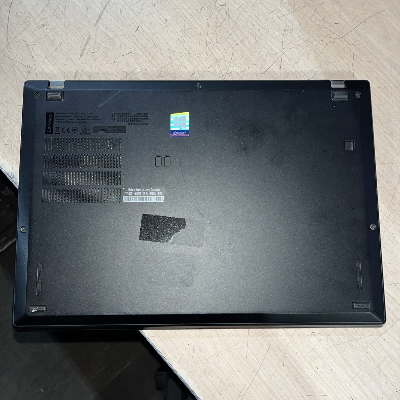 LENOVO THINKPAD X390 INTEL CORE I5 8TH GEN 8GB RAM NO HD