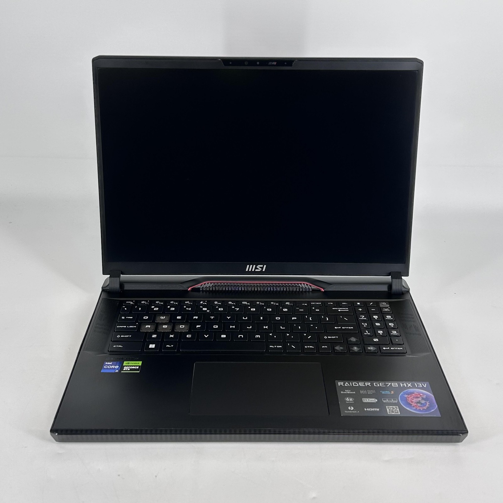 MSI Raider GE78 HX 17 240Hz QHD+ 2.2 GHz i9-13980HX 32GB 1TB SSD RTX 4080