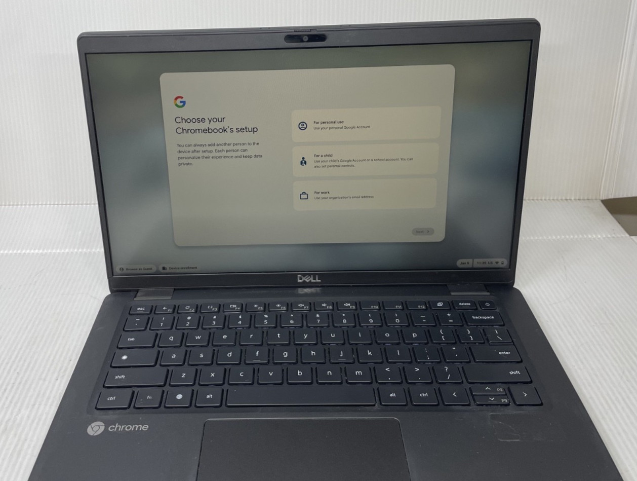 Dell latitude 7410 Chrome i5-10310U 8GB 128GB ChromeBook 91% Batt Health JM8XL63