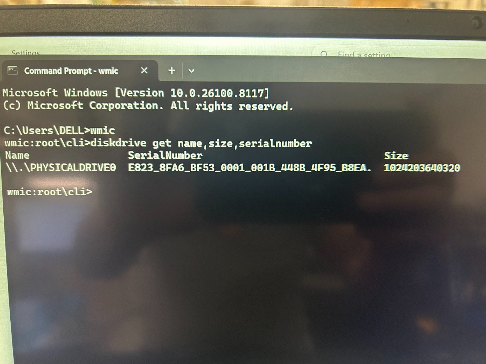 DELL 16 DC16250 MRYT3, Intel Core 7 150U, 1.80 GHz, 16 GB RAM, 1 TB NVMe SSD