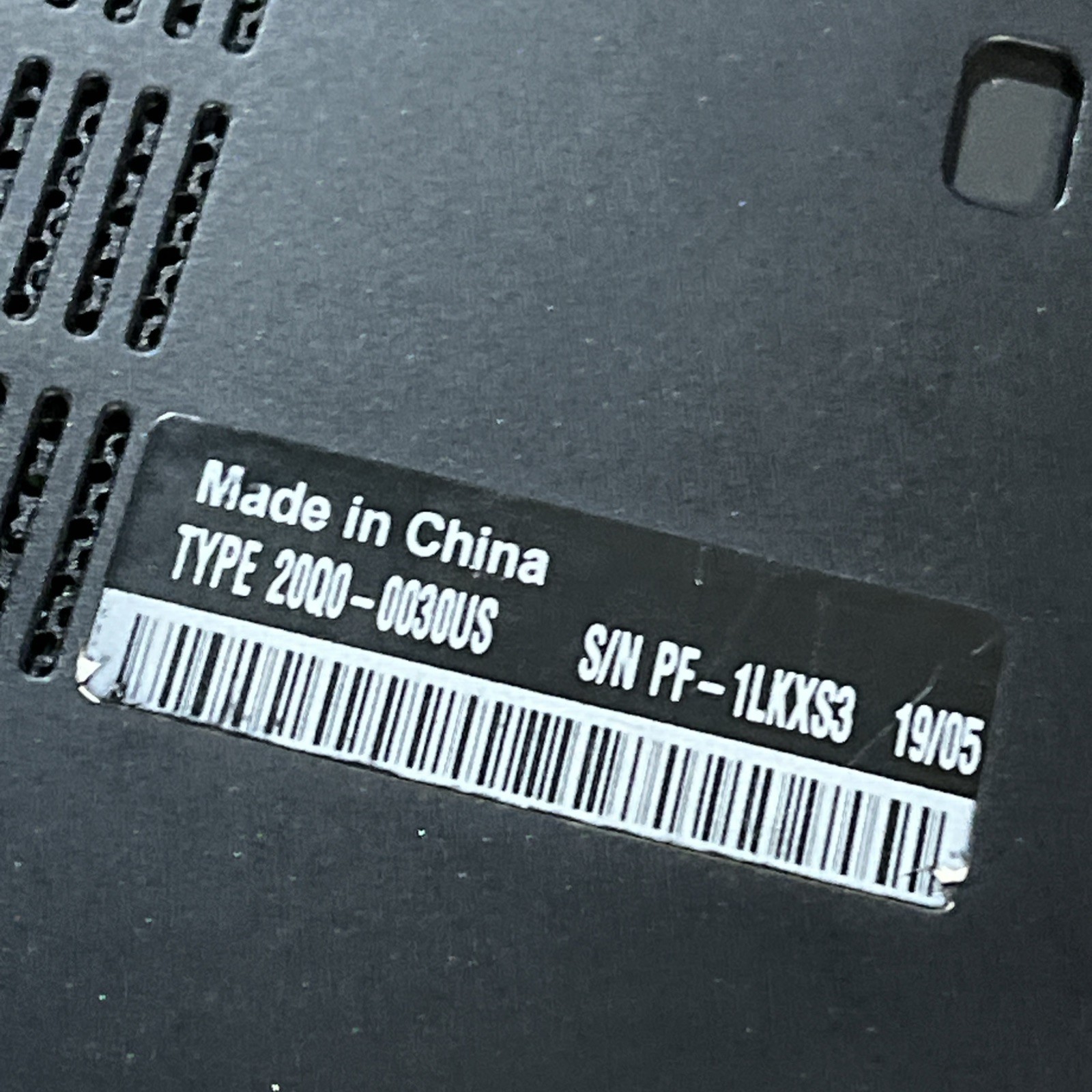 LENOVO THINKPAD X390 INTEL CORE I5-8265U 1.60GHZ 8GB RAM NO HD