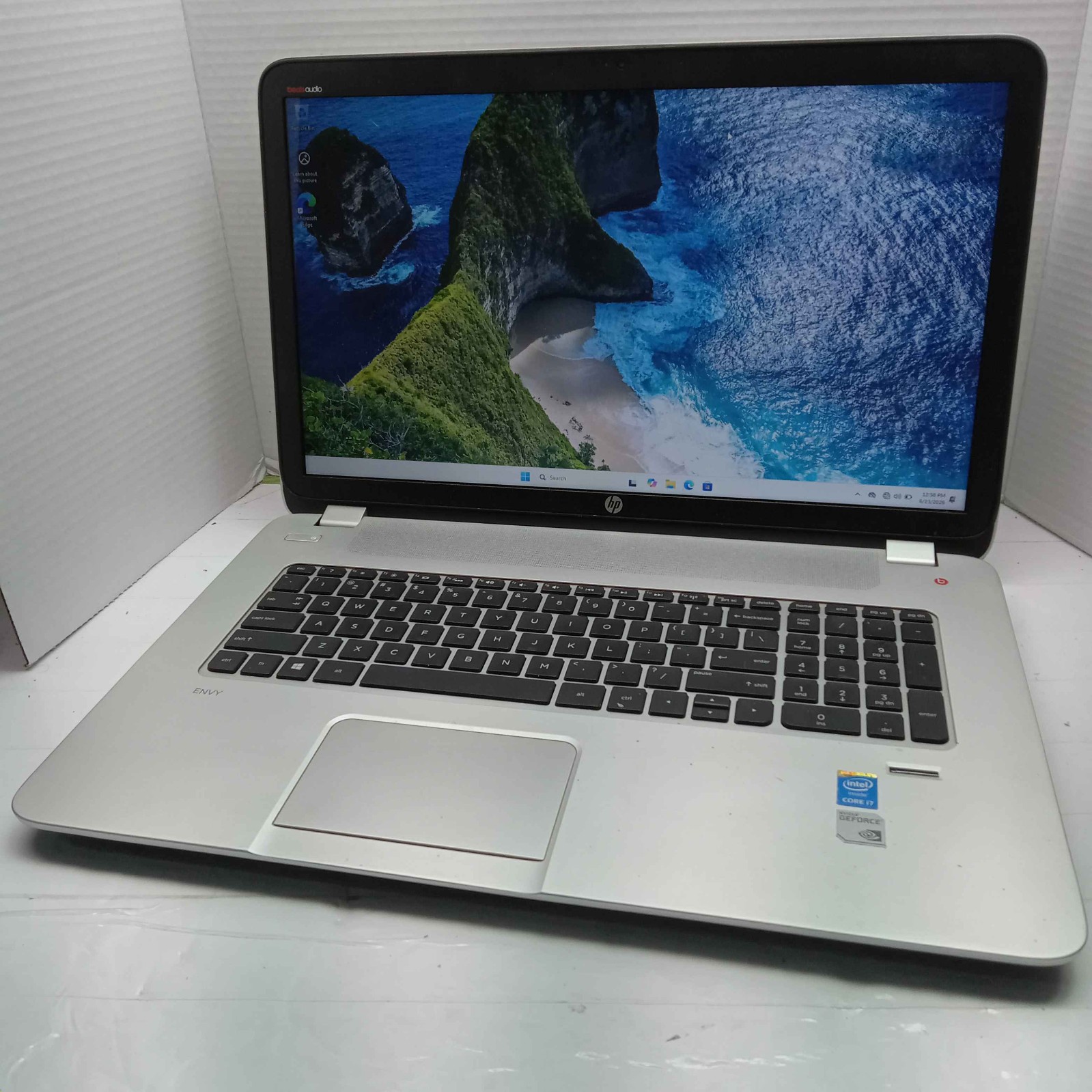 HP ENVY 17t-j100 17.3″ Windows 11 Laptop i7-4700MQ 2.4GHz 16GB RAM 1TB HDD ^