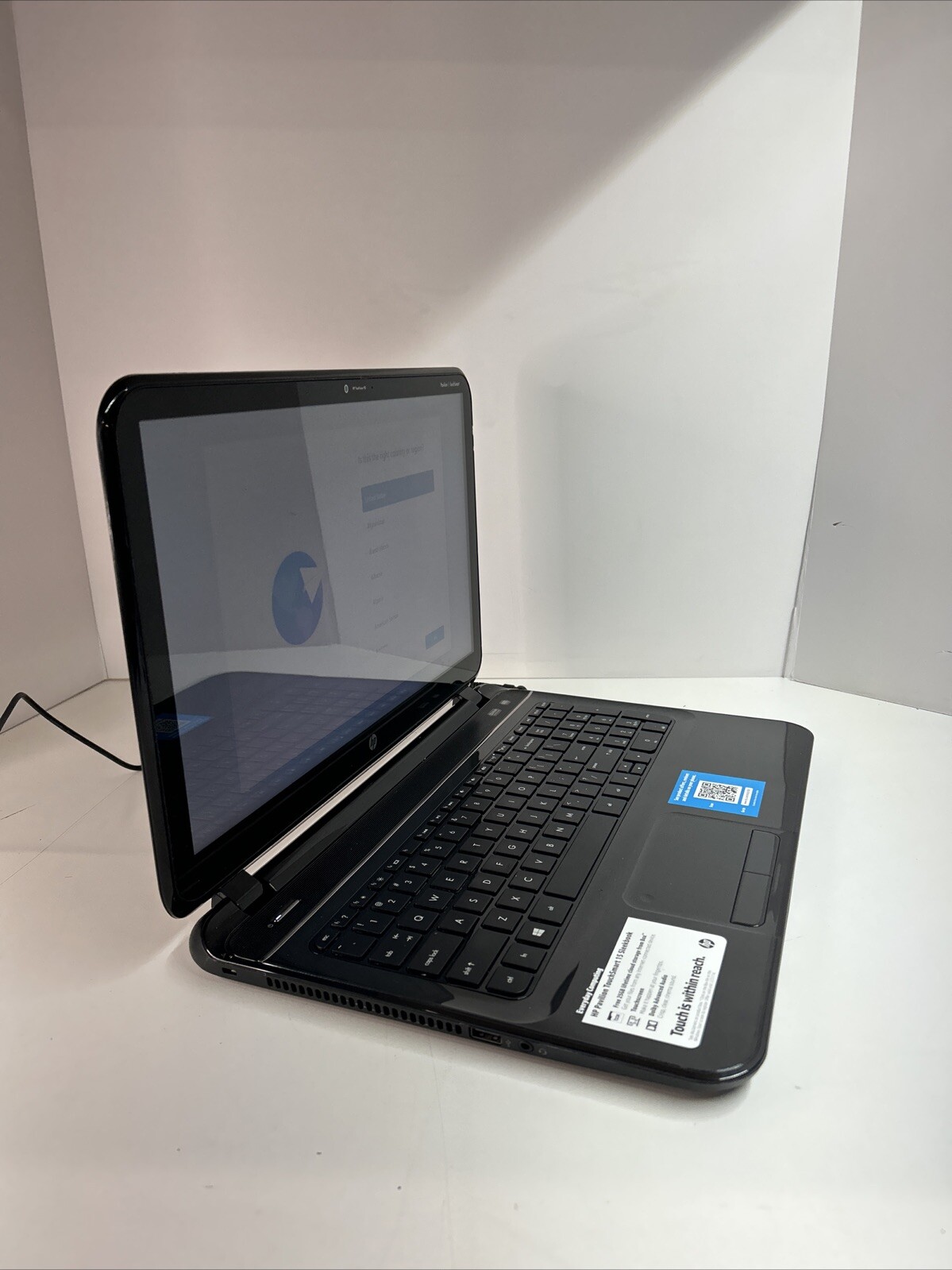 HP Pavilion TS 15 SleekBook 15-b129wm 4GB Ram 500GB HDD W 11 Pro Needs 🔋