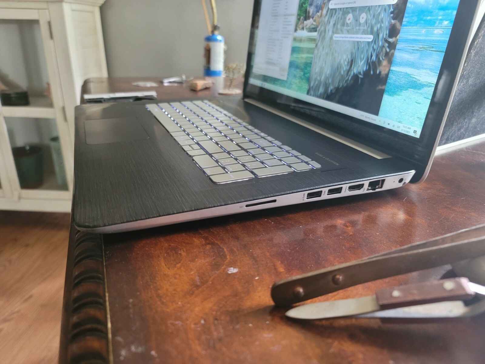 HP Envy 17 MN Touch+ i7@3.5GHz+1TB M2 G-3 SSD+ 1TB HDD+16GB Ram+NVIDIA GPU+ F/S