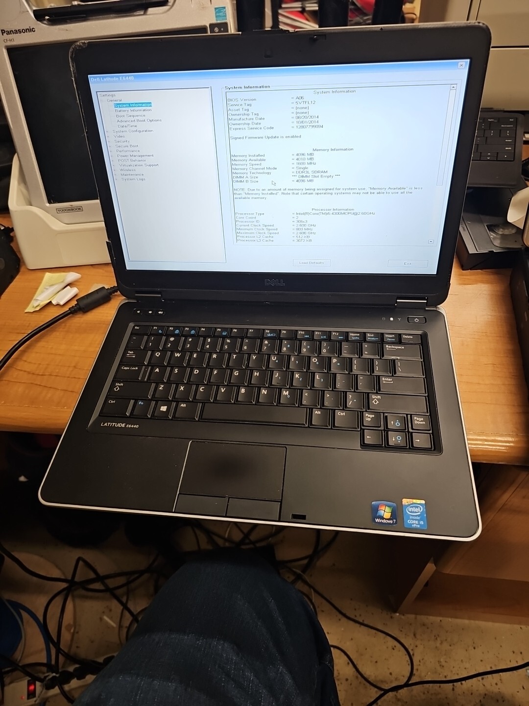 Dell Latitude E6440 14” / Intel Core i5-4310M @ 2.70GHz / No Hd/ Os 4gb 21423