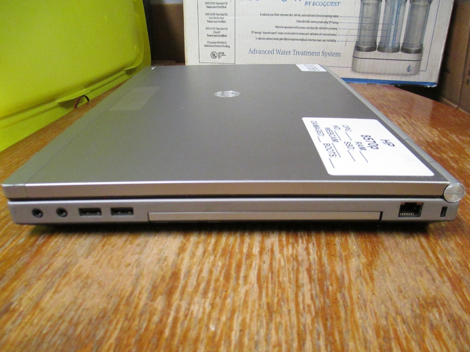 HP Elitebook 8570p i7 VPro QUAD CORE/Win 10 Pro*/16GB Ram/Charger *ACTIVATED