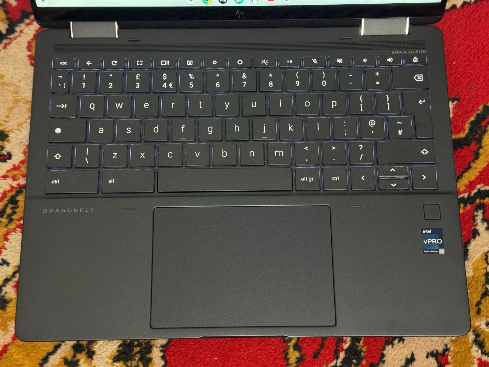 HP ELITE DRAGONFLY CHROMEBOOK 13.5″ QHD i7-1265U 512GB SSD 32GB RAM Grade B
