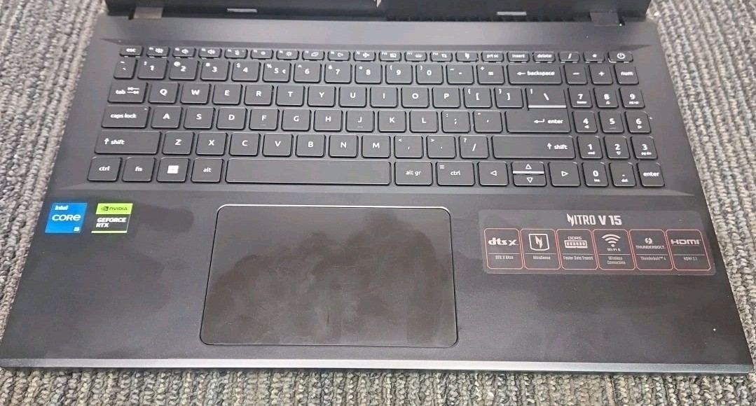 Acer N23Q22 Nitro ANV15-51 15″ 8GB Ram 500GB SSD NVIDIA GeForce RTX 2050 Laptop