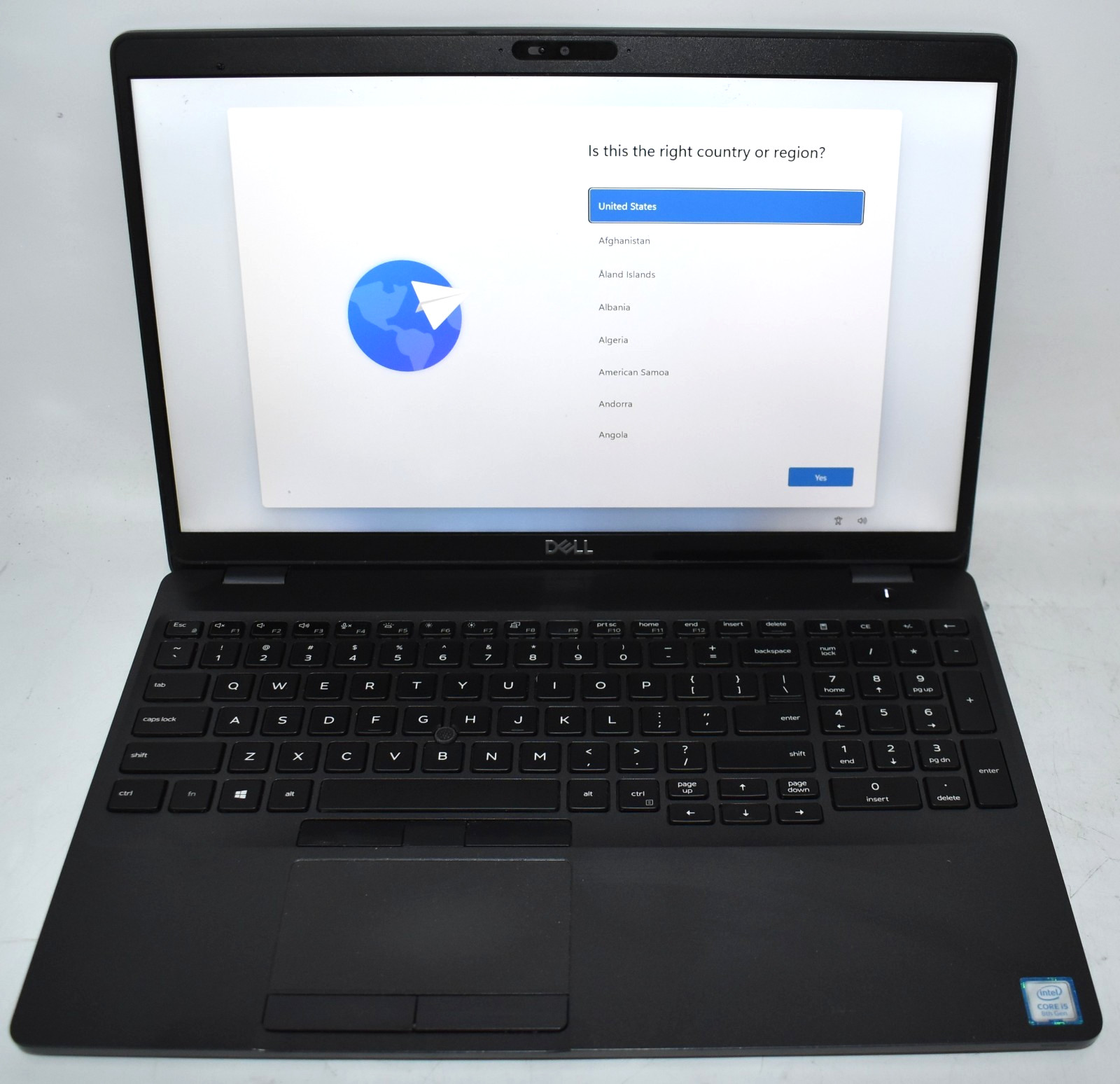 15.6″ Dell LATITUDE 5500 Laptop i5-8365U @ 1.60GHz 8GB RAM 256GB SSD Win 11 Pro