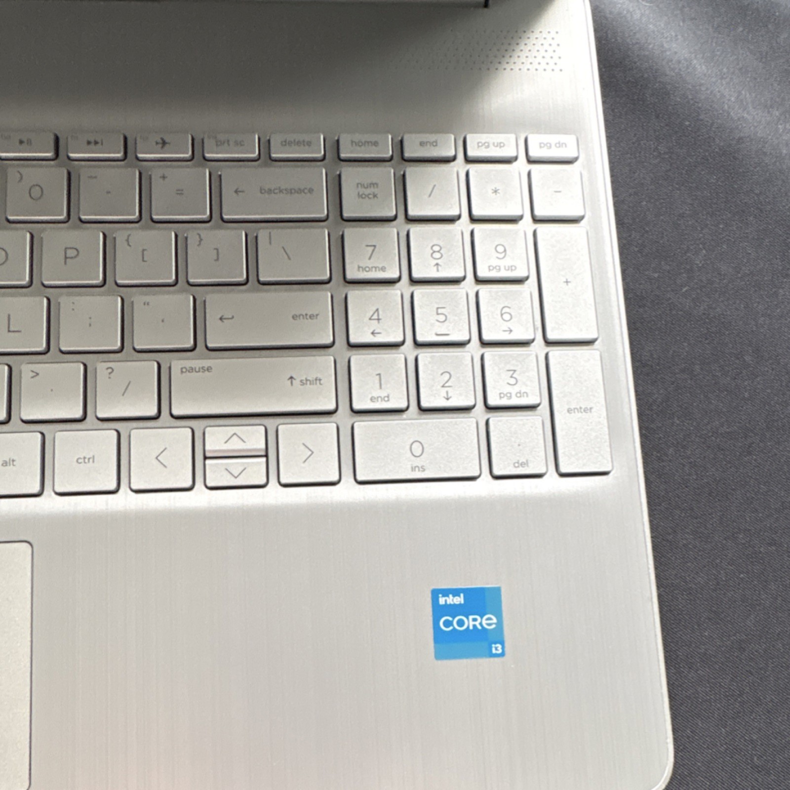 HP 12th Gen Intel Core i3 Notebook SSD Silver Integrated Graphics