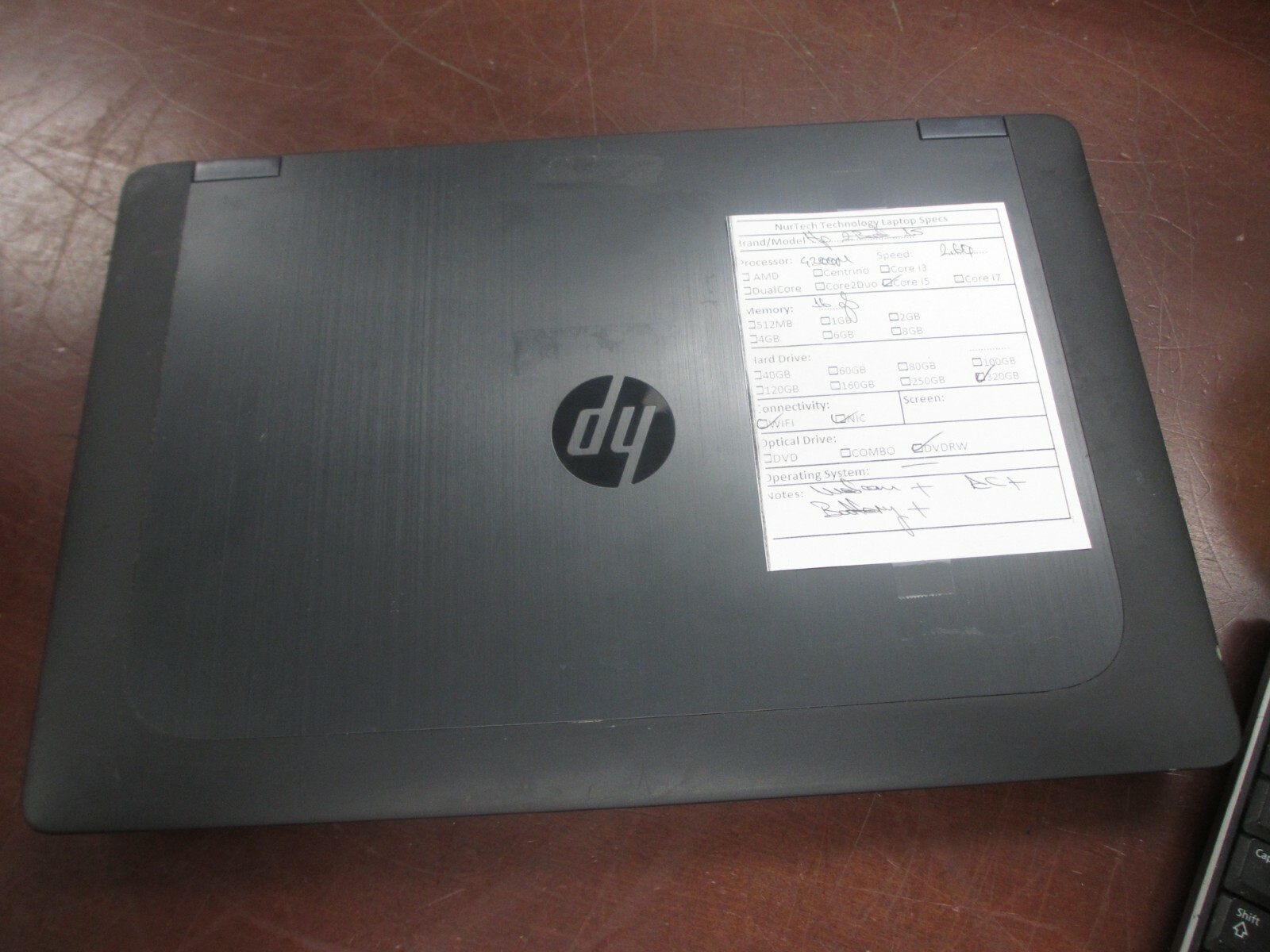 HP ZBook 15 15.6″ Intel i5-4300M 2.6GHz 16GB 320GB Web-Cam Laptop DVDRW [ NO OS]