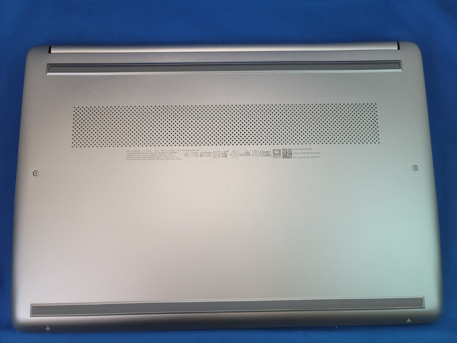 HEWLETT PACKARD 14-DQ6115NR LAPTOP