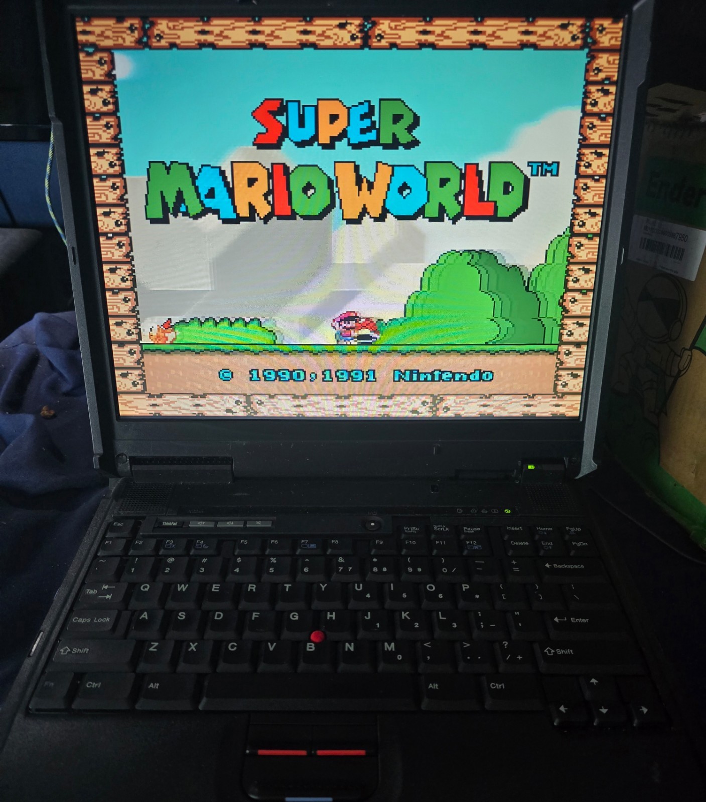 ThinkPad A22m Windows 98 w/recovery disc,Game controller,512 ram,60gb hard drive