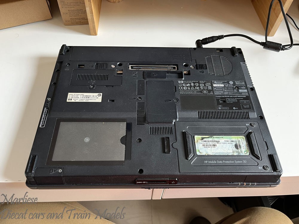 HP -NC6400- Laptop 14″ T5600 @ 1.83G 2.5GB RAM 80GB HDD Win 10 Pro W/ Docking