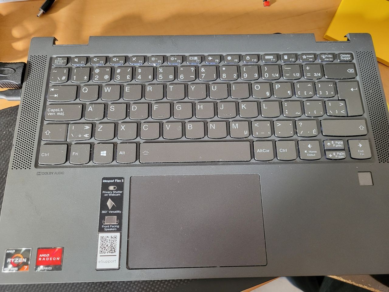Lenovo IdeaPad Flex 5 14ARE05 81X2 Ryzen 7 16GB Backlit Kb *INCOMPLETE*