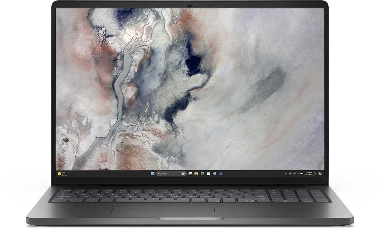 Dell 16″ Intel® Core™ Ultra 5 225U, 12 cores 256 GB SSD, TLC 16 GB DDR5