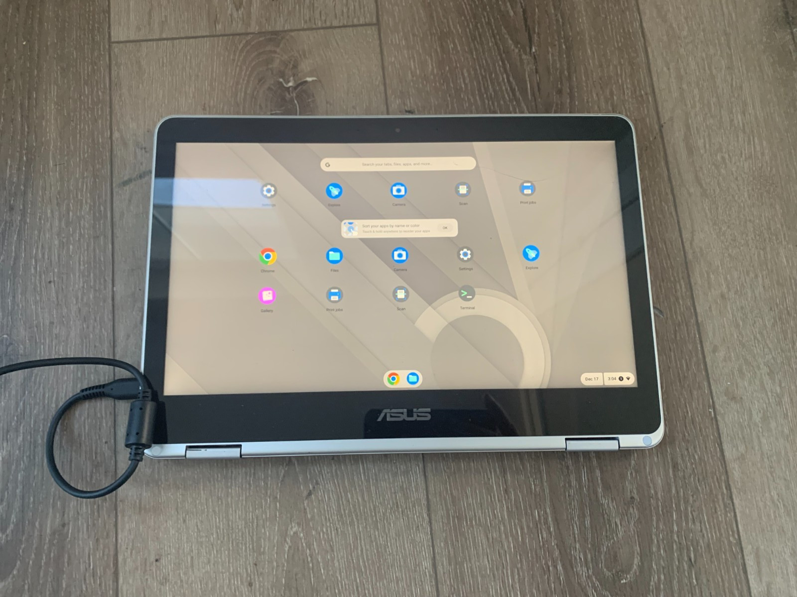 Asus Chromebook Flip C302C 12.5″ Intel Core M3-6Y30 4GB RAM 64GB eMMC