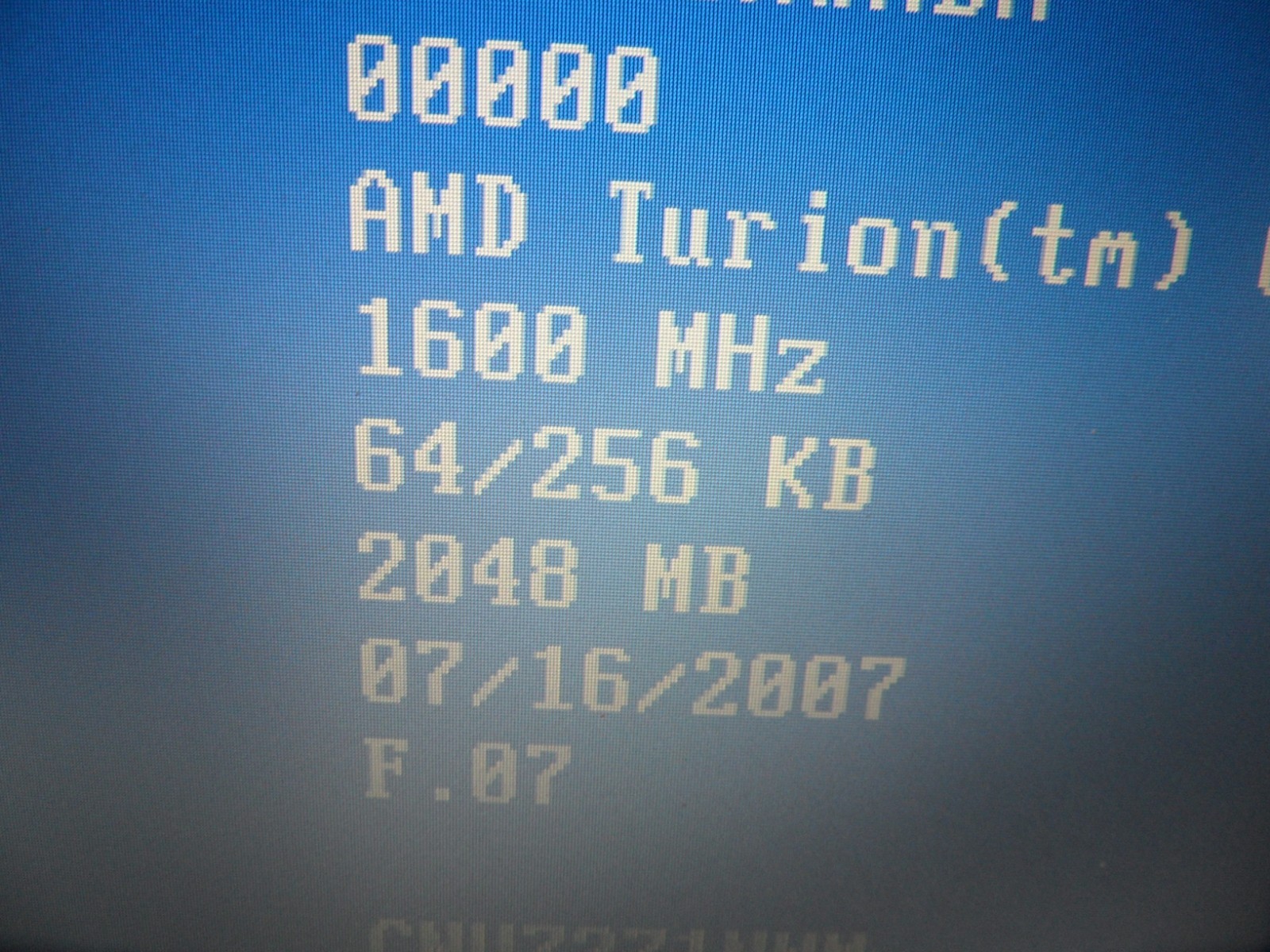 Compaq 6515b Laptop 4 Parts Booted Windows 80 GB Hard Drive Wiped *
