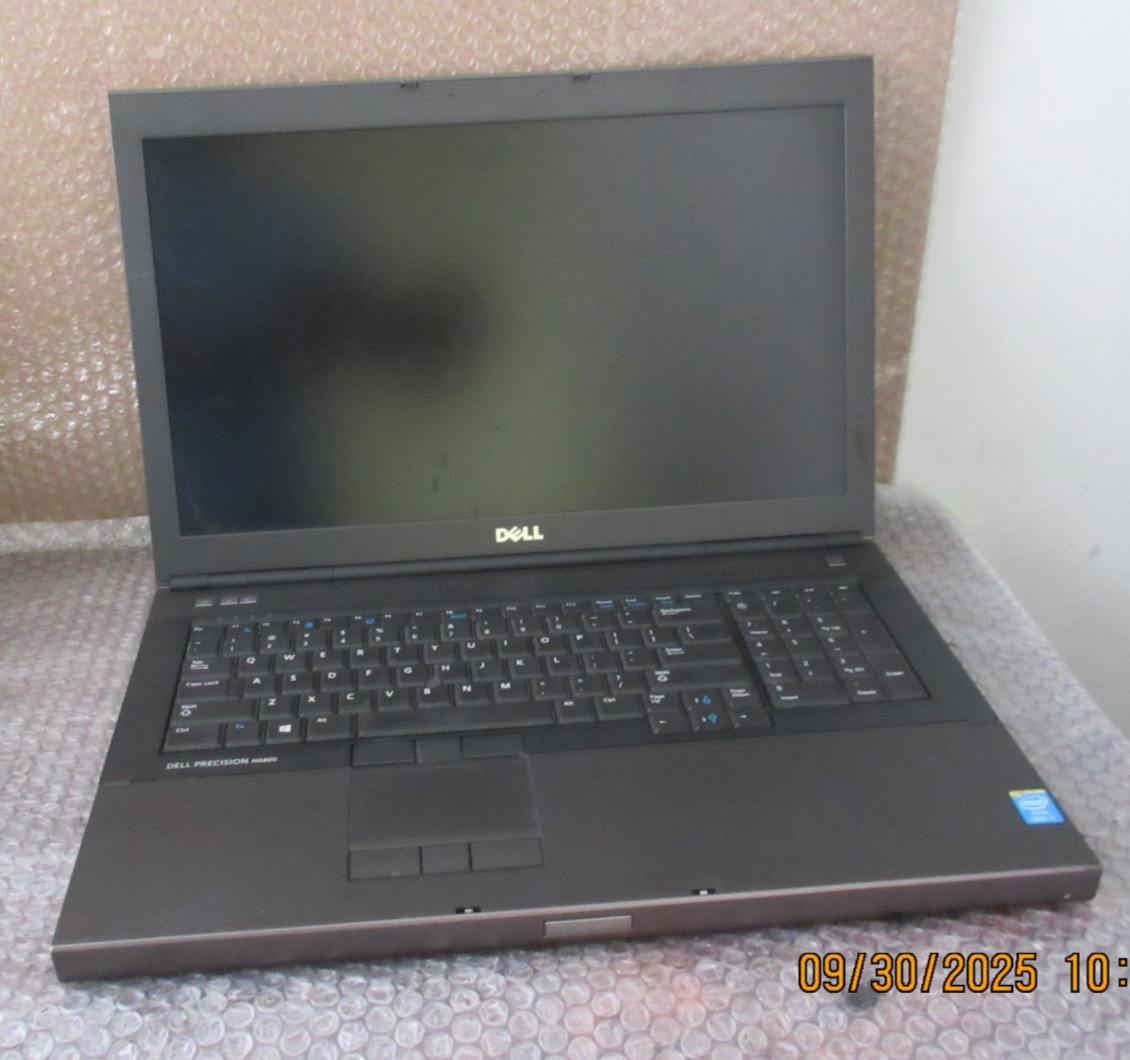 Dell Precision M4800 i7-4800MQ 17″ LAPTOP 8GB RAM – READ DESC.