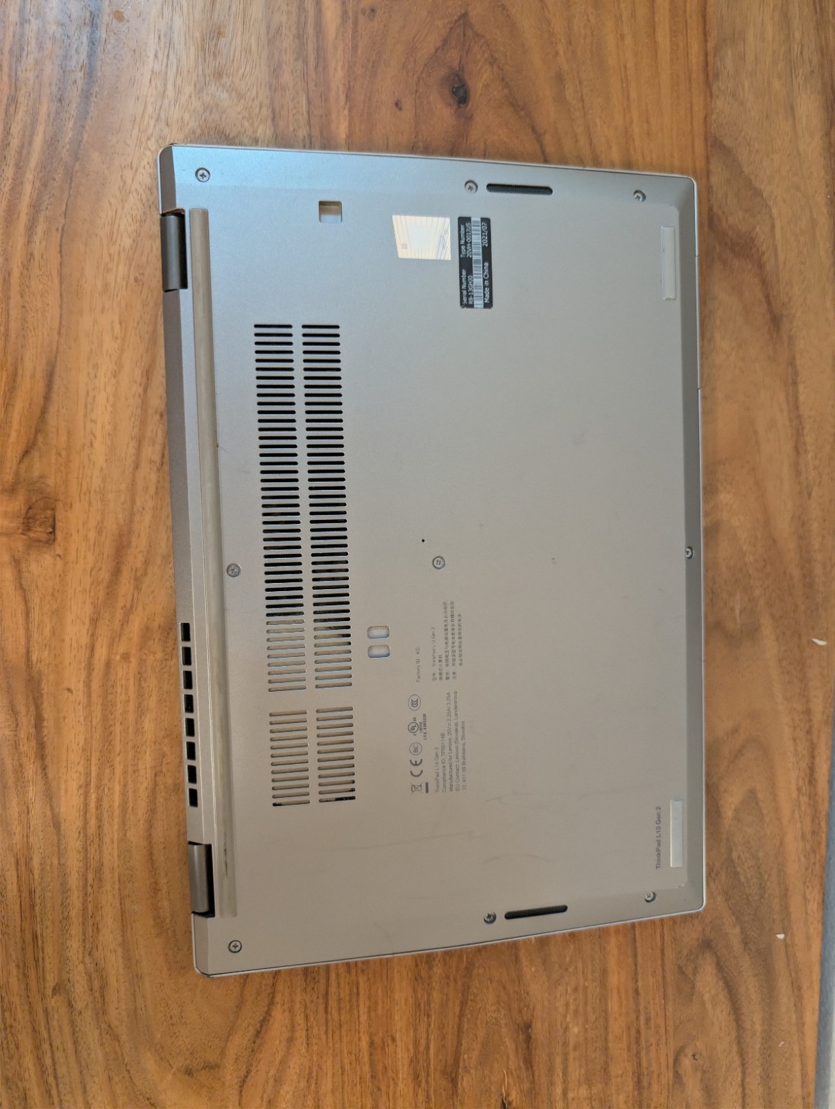 Lenovo ThinkPad L13 Gen 2 (Intel Core i7 11th Gen., 16GB RAM) PLEASE READ