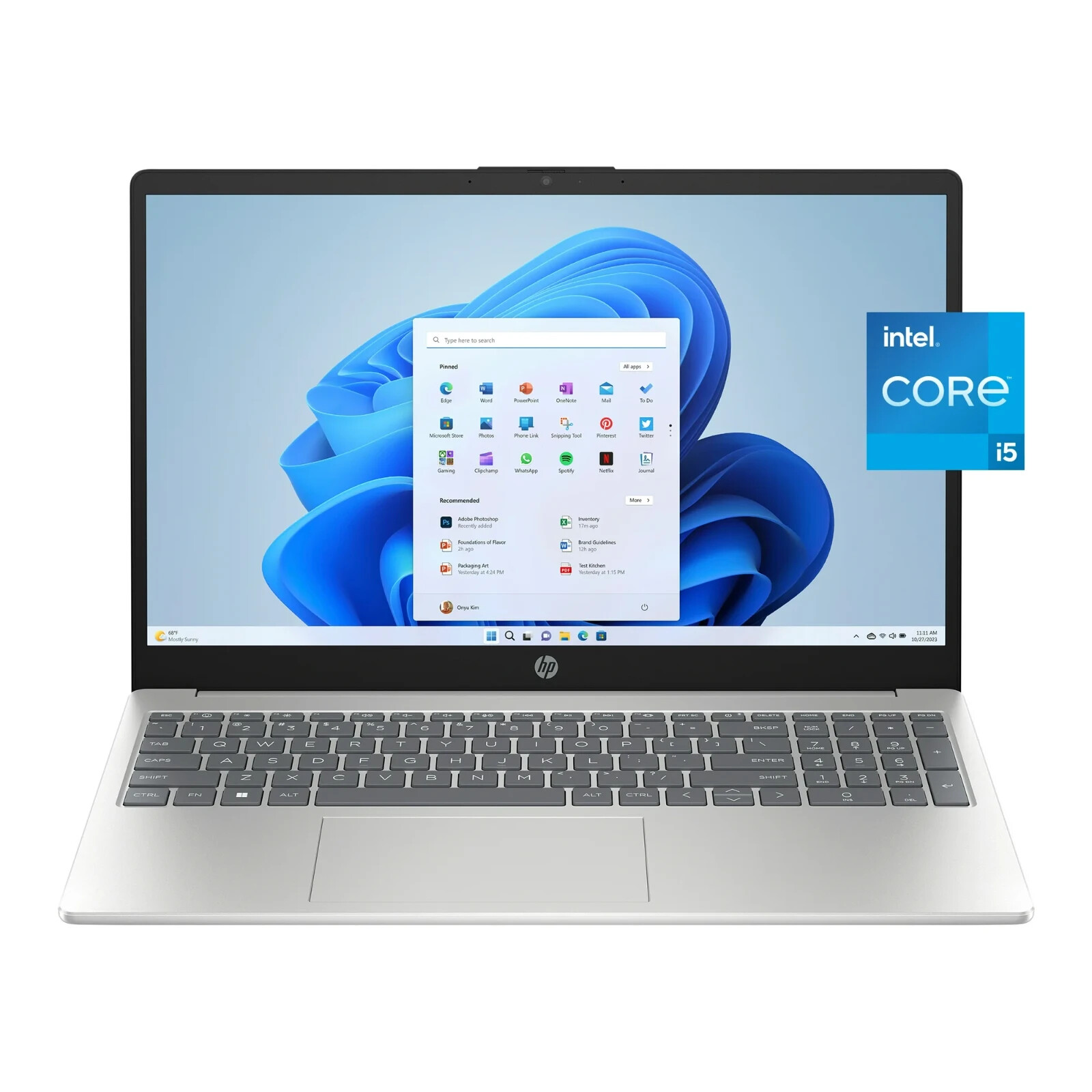 HP 15-fd0095wm 15.6″ FHD i5-1235U 1.3GHz Intel Iris Xe Graphics 8GB RAM 256GB