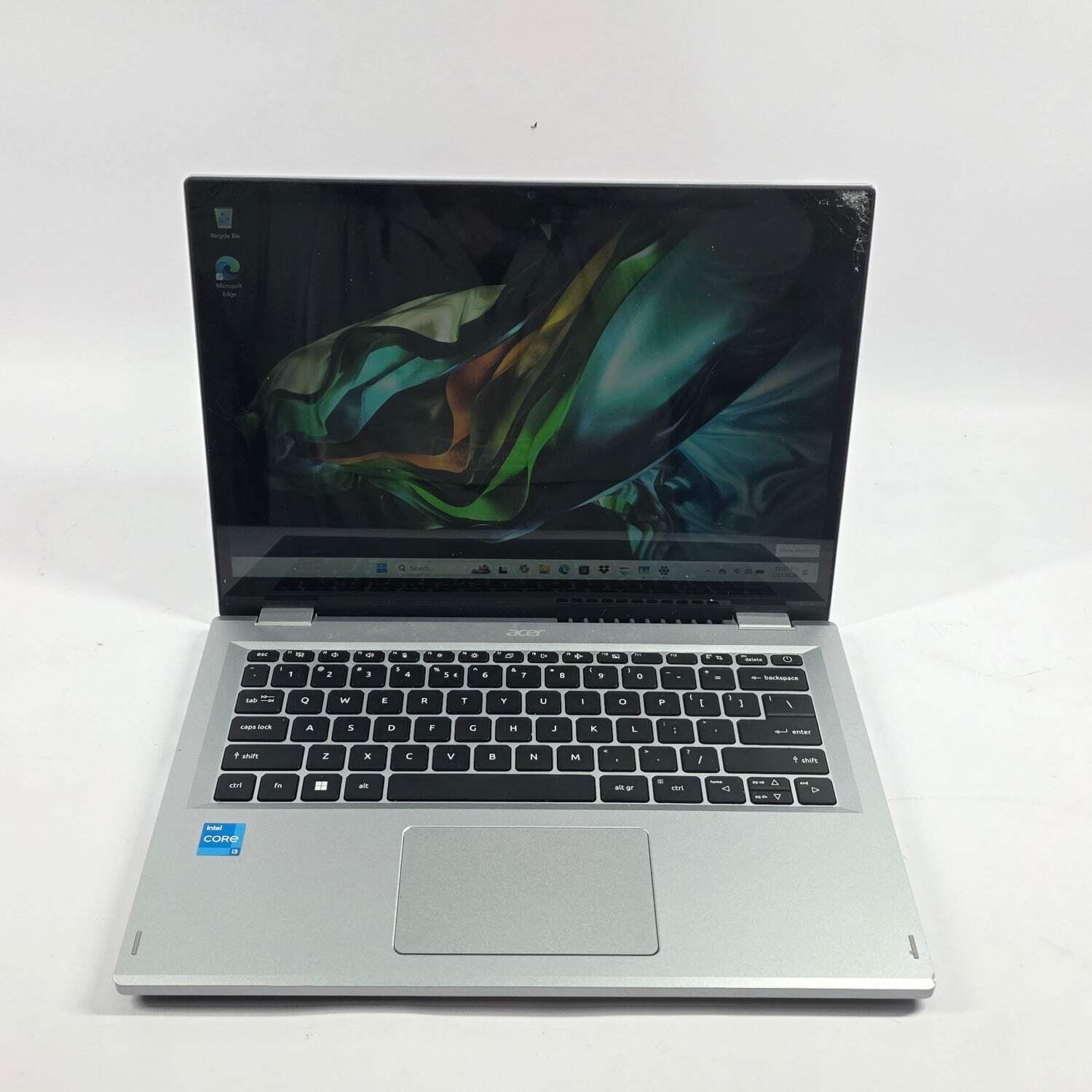 Broken Acer Aspire 3 Spin 4 1.8GHz 8GB RAM 128GB SSD Bad Screen