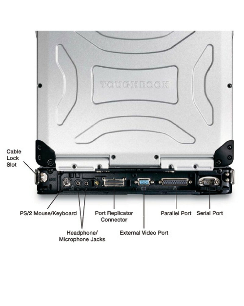 Panasonic Tough book CF-29 WiFi 9 Pin RS-232 Serial Port Rugged Win XP Pro SP3